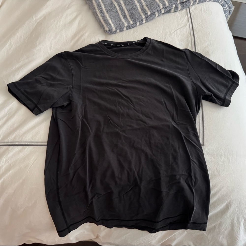 Public Rec Black Performance T-Shirt Size Large